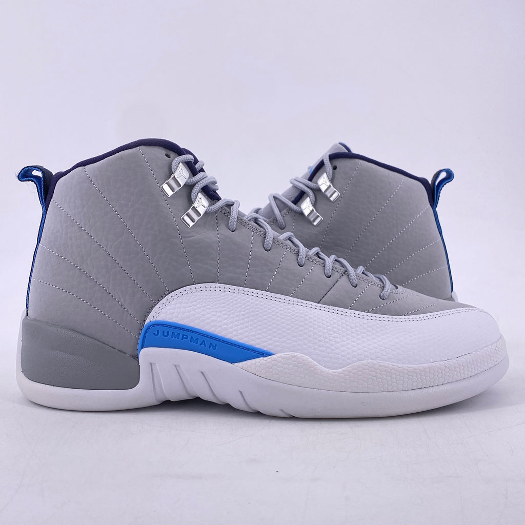 Air Jordan 12 Retro "Grey University Blue" 2016 New Size 10