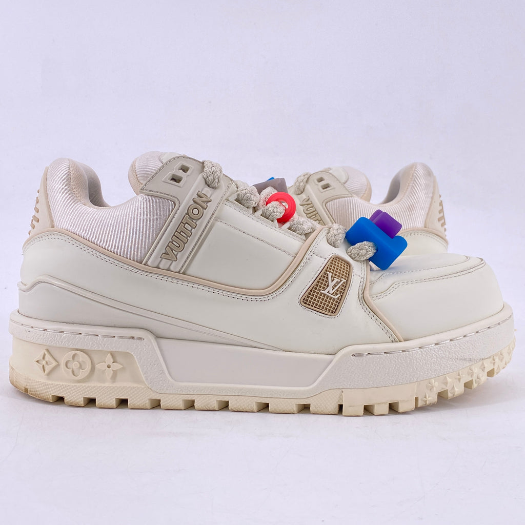Louis Vuitton Trainer Maxi "WHITE" Used Size 7 LV