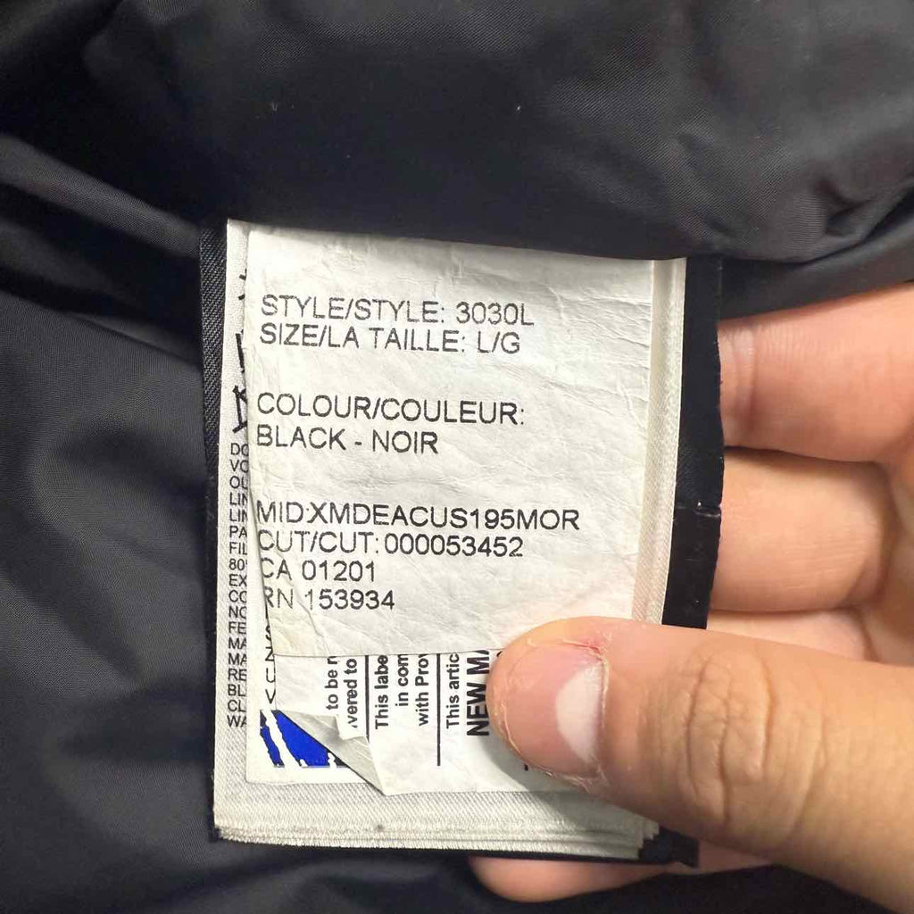 Canada Goose "ROSEMONT PARKA" Black Used Size L
