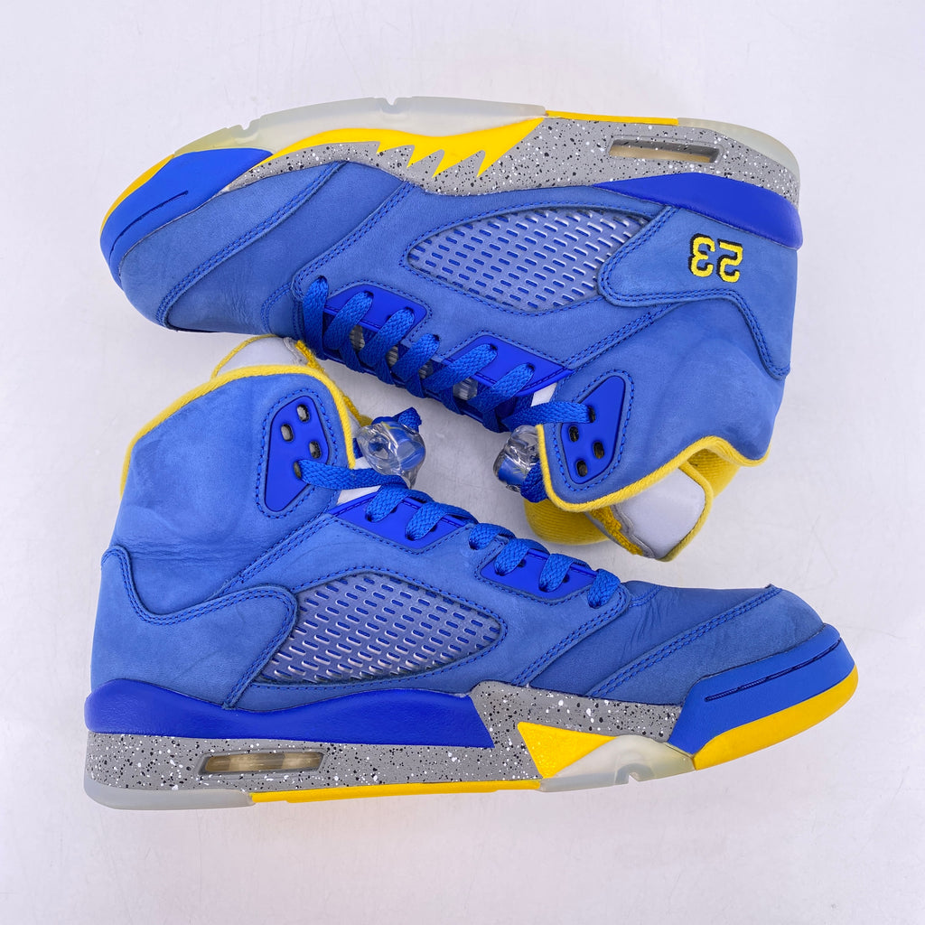 Air Jordan 5 Retro "Laney Varsity Royal" 2019 Used Size 9