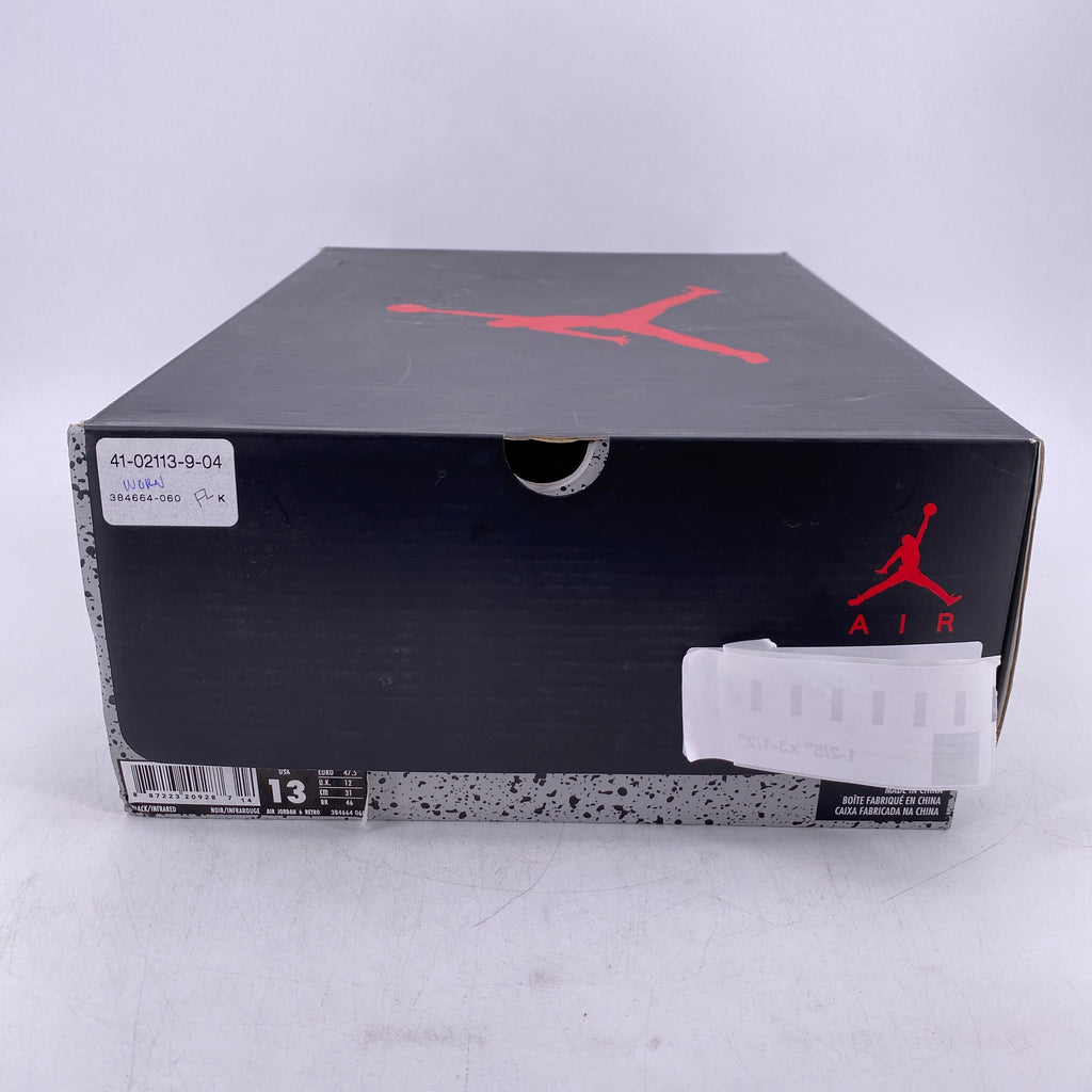 Air Jordan 6 Retro "Black Infrared" 2019 Used Size 13