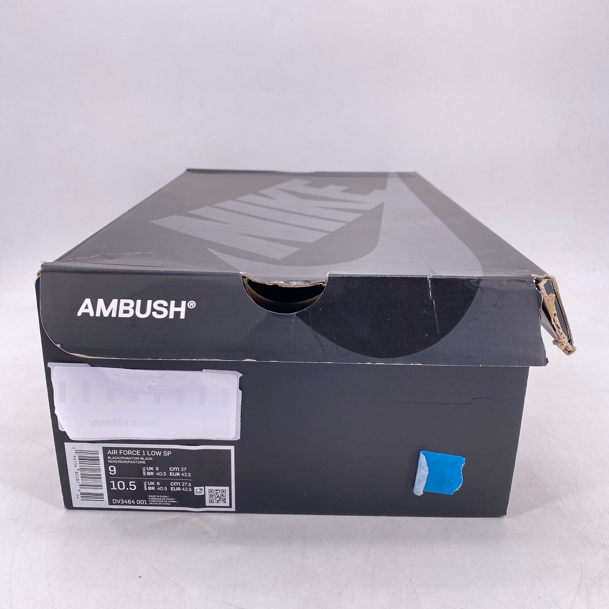 Nike Air Force 1 Low &quot;Ambush Black&quot; 2023 New Size 9