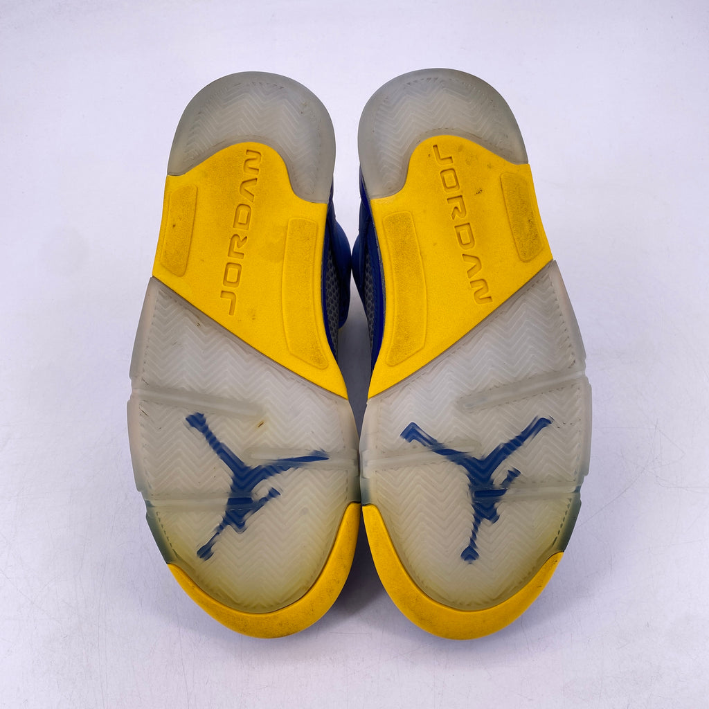 Air Jordan 5 Retro "Laney Varsity Royal" 2019 Used Size 9