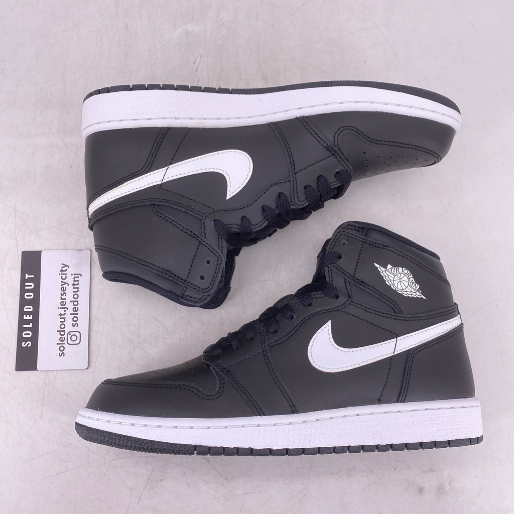 Air Jordan (GS) 1 Retro High OG "Ying Yang Black" 2016 New Size 6.5Y