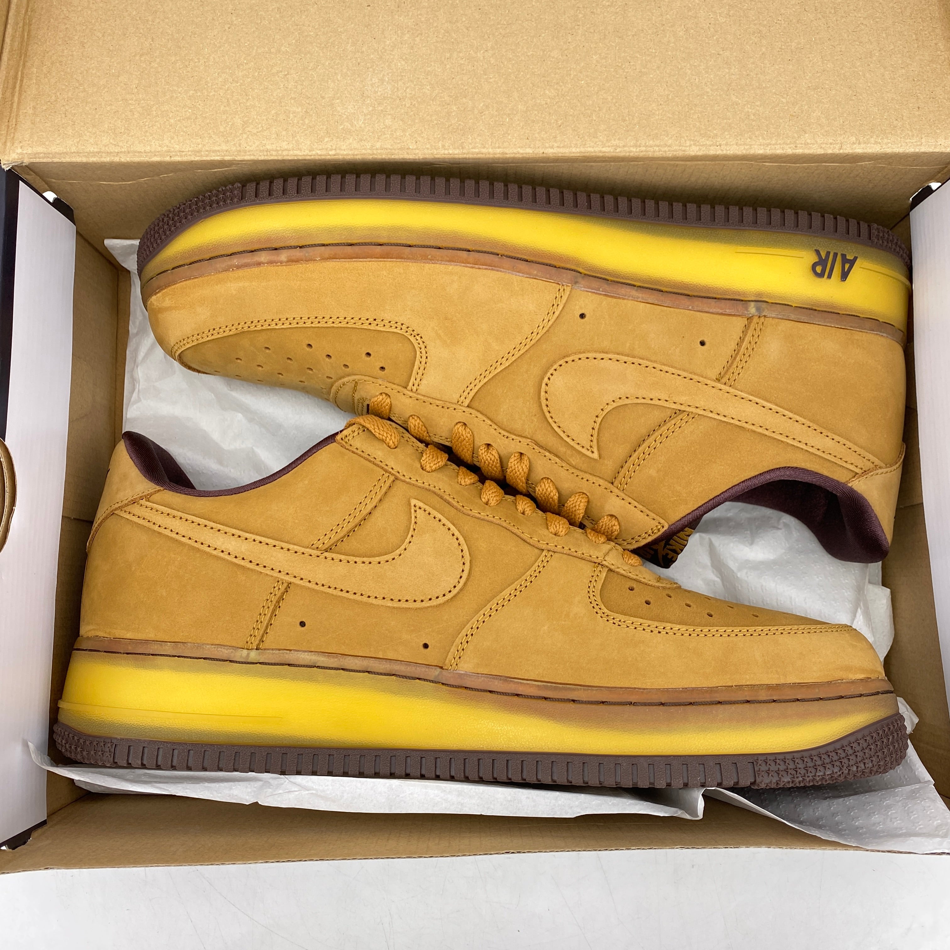 Nike Air Force 1 Low &quot;Wheat Mocha&quot; 2020 New Size 10.5