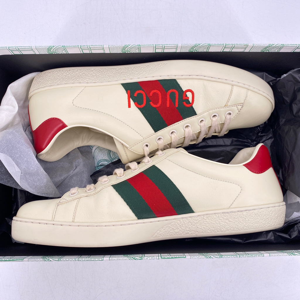 Gucci Ace Sneaker Low "Web"  Used Size 9G
