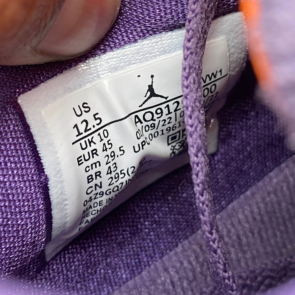 Air Jordan (W) 4 Retro "Canyon Purple" 2022 New Size 12.5W