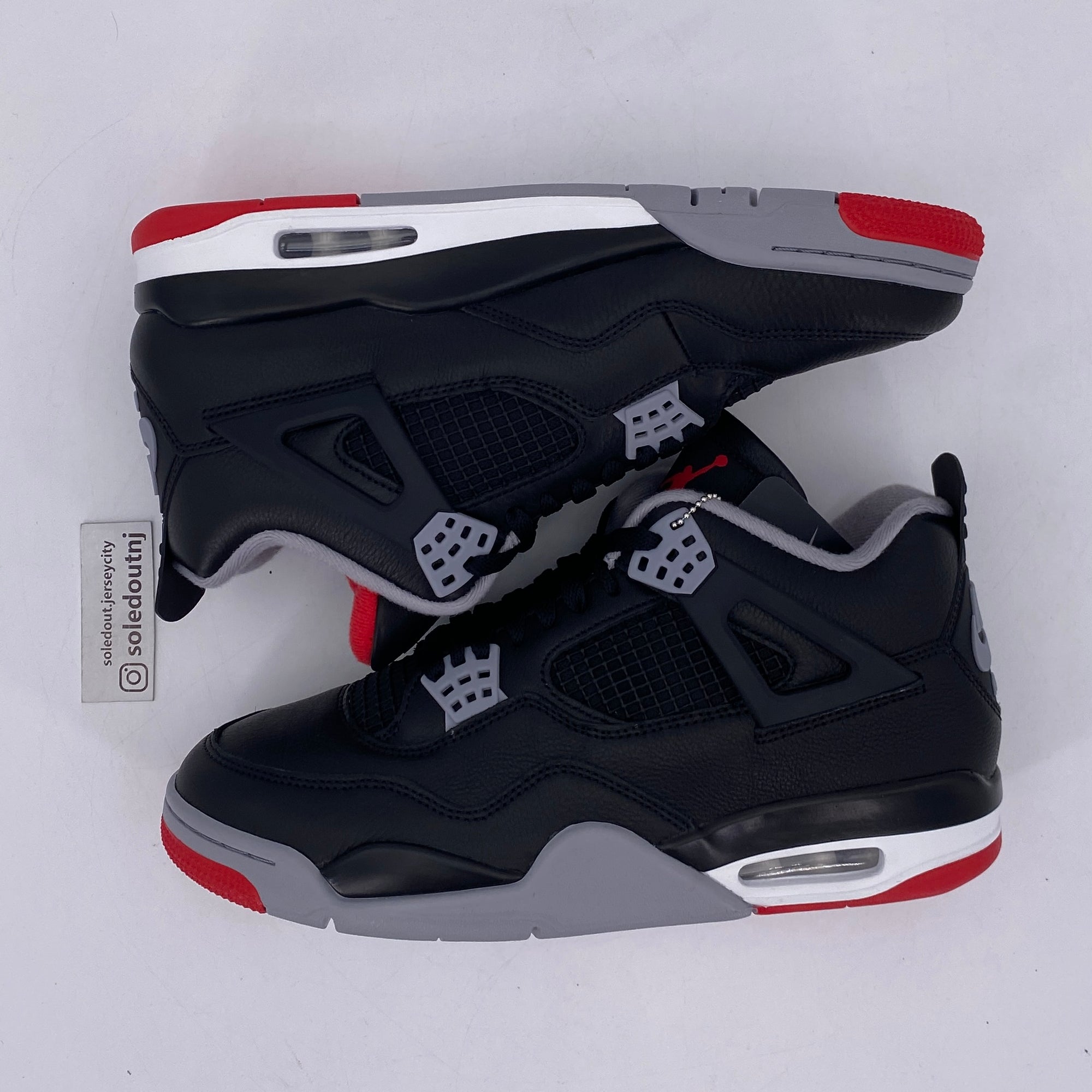 Air Jordan 4 Retro &quot;Bred Reimagined&quot; 2024 New Size 10.5