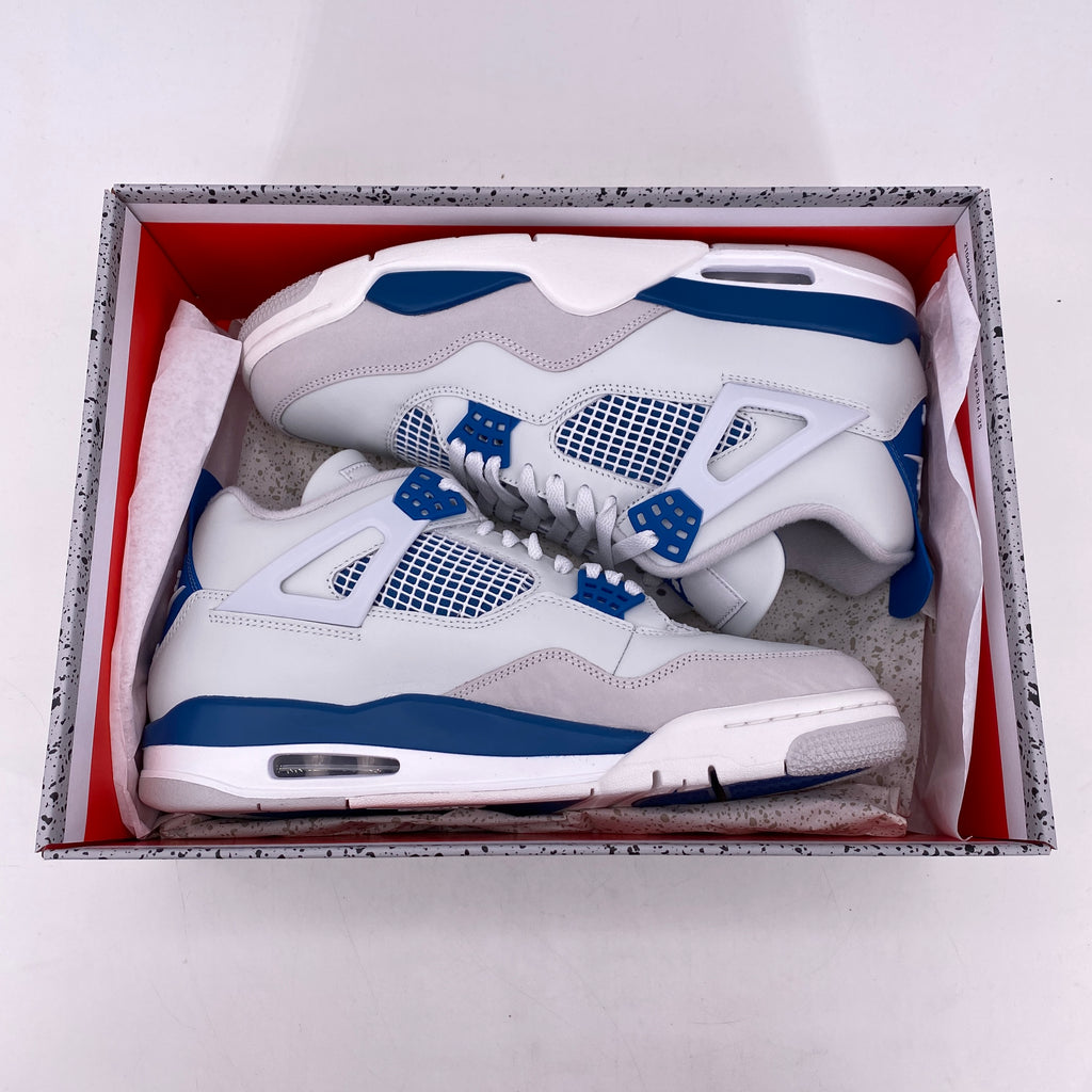 Air Jordan 4 Retro "Military Blue" 2024 New Size 11