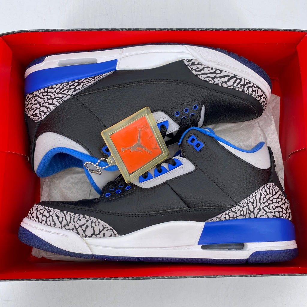 Air Jordan 3 Retro "Sport Blue" 2014 Used Size 11.5