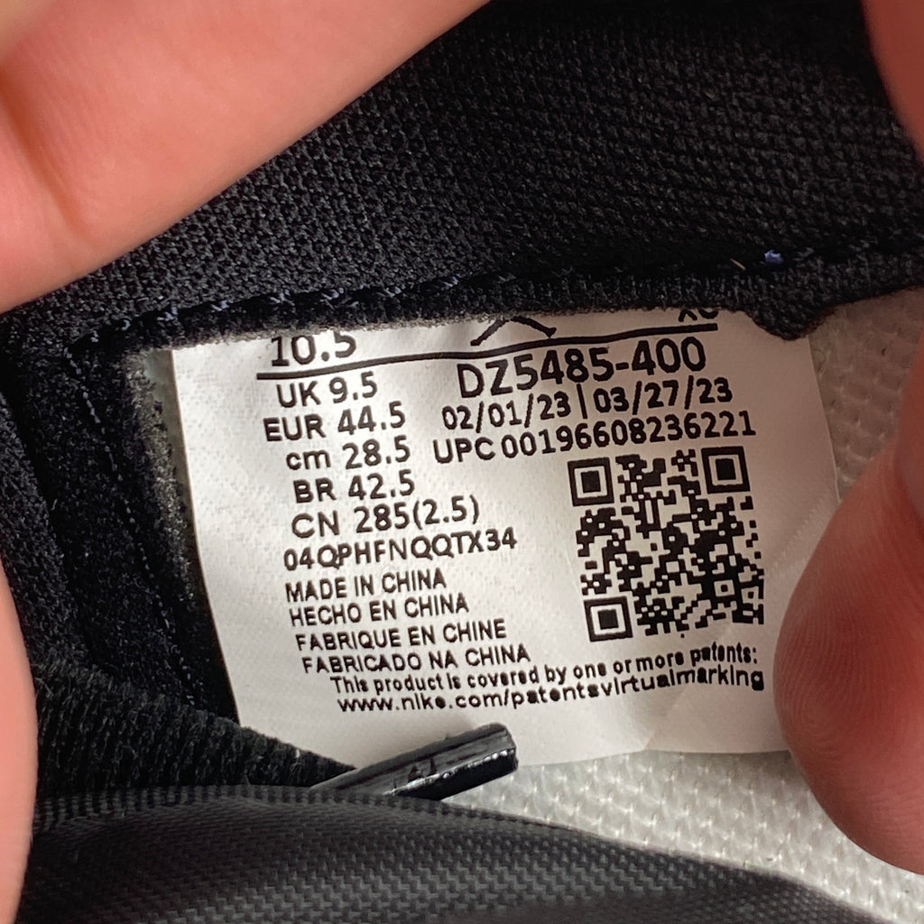 Air Jordan 1 Retro High "Unc Toe" 2023 New Size 10.5