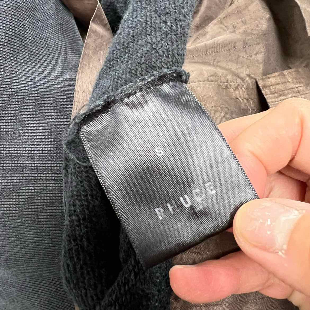 Rhude Hoodie "EAGLE" Black Used Size S