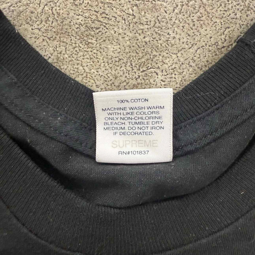 Supreme T-Shirt "FUTURA" Black Used Size L