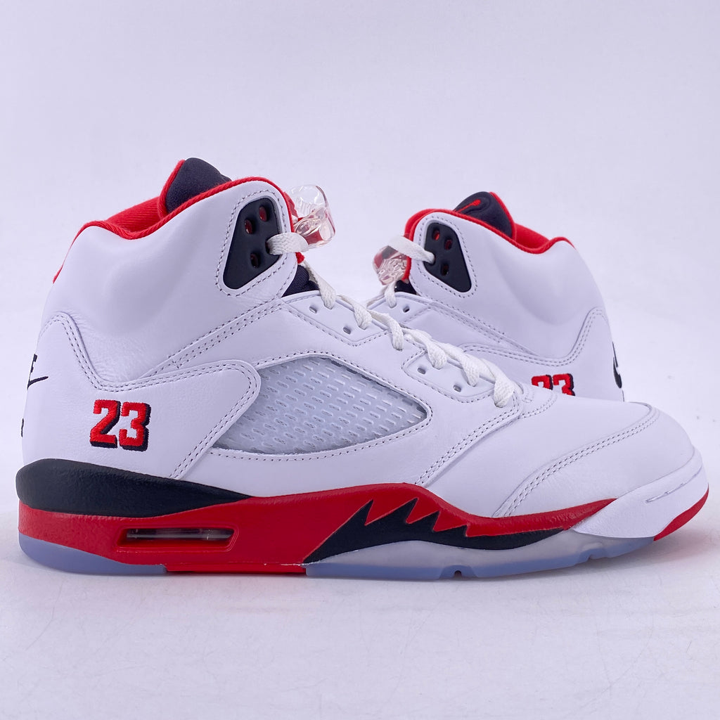 Air Jordan 5 Retro "Fire Red Black Tongue" 2025 New Size 11