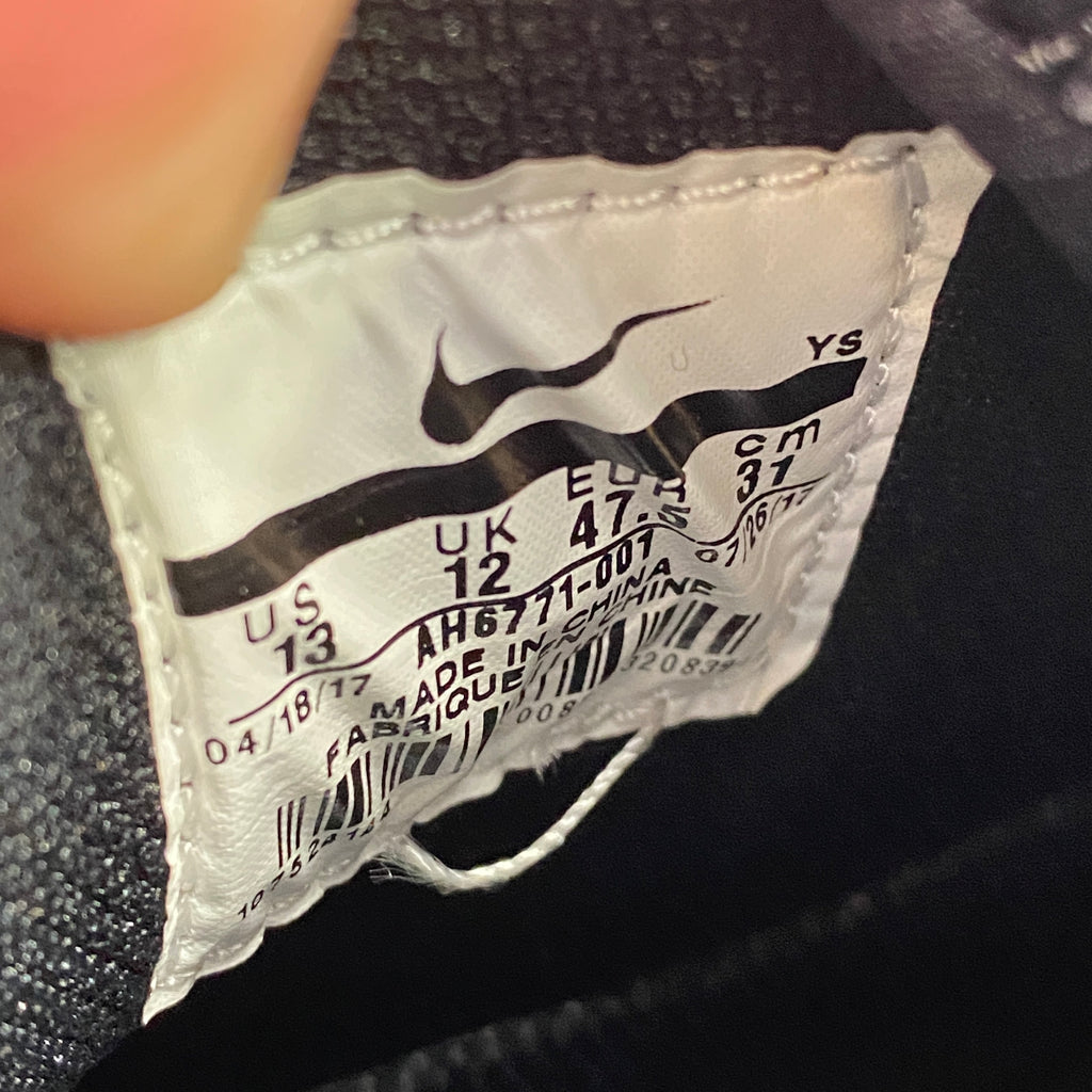 Nike Air Force 1 Foamposite Cup "Triple Black" 2018 New Size 13