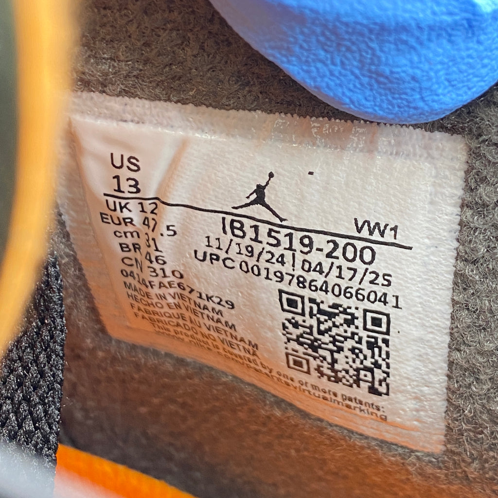 Air Jordan 4 Retro "Undefeated" 2025 New Size 13