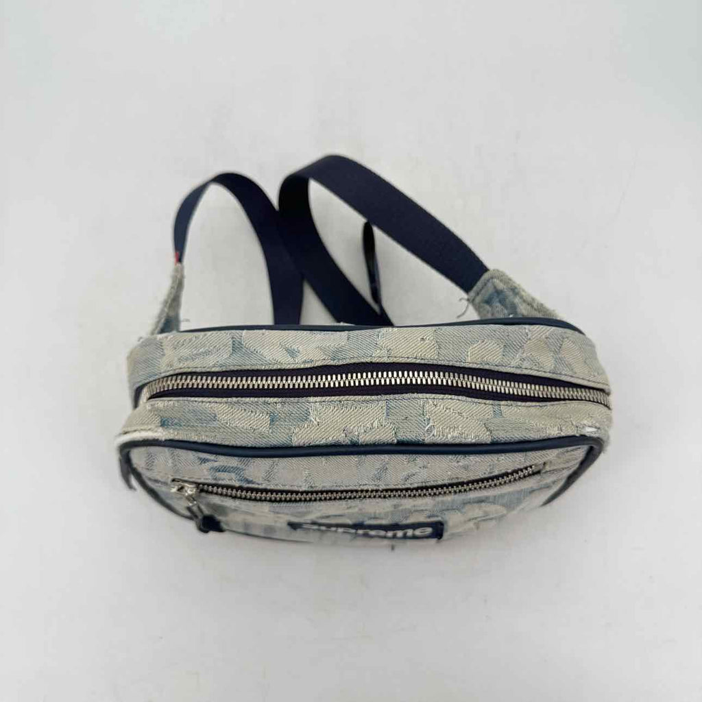 Supreme Waist Bag "JACQUARD" 2022 Used Blue