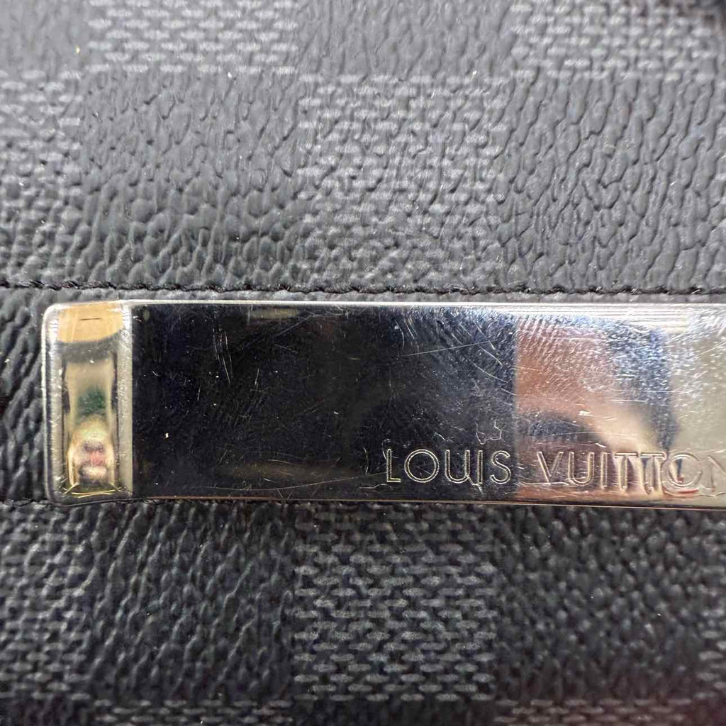 Louis Vuitton Wallet "MONEY CLIP" Used Black