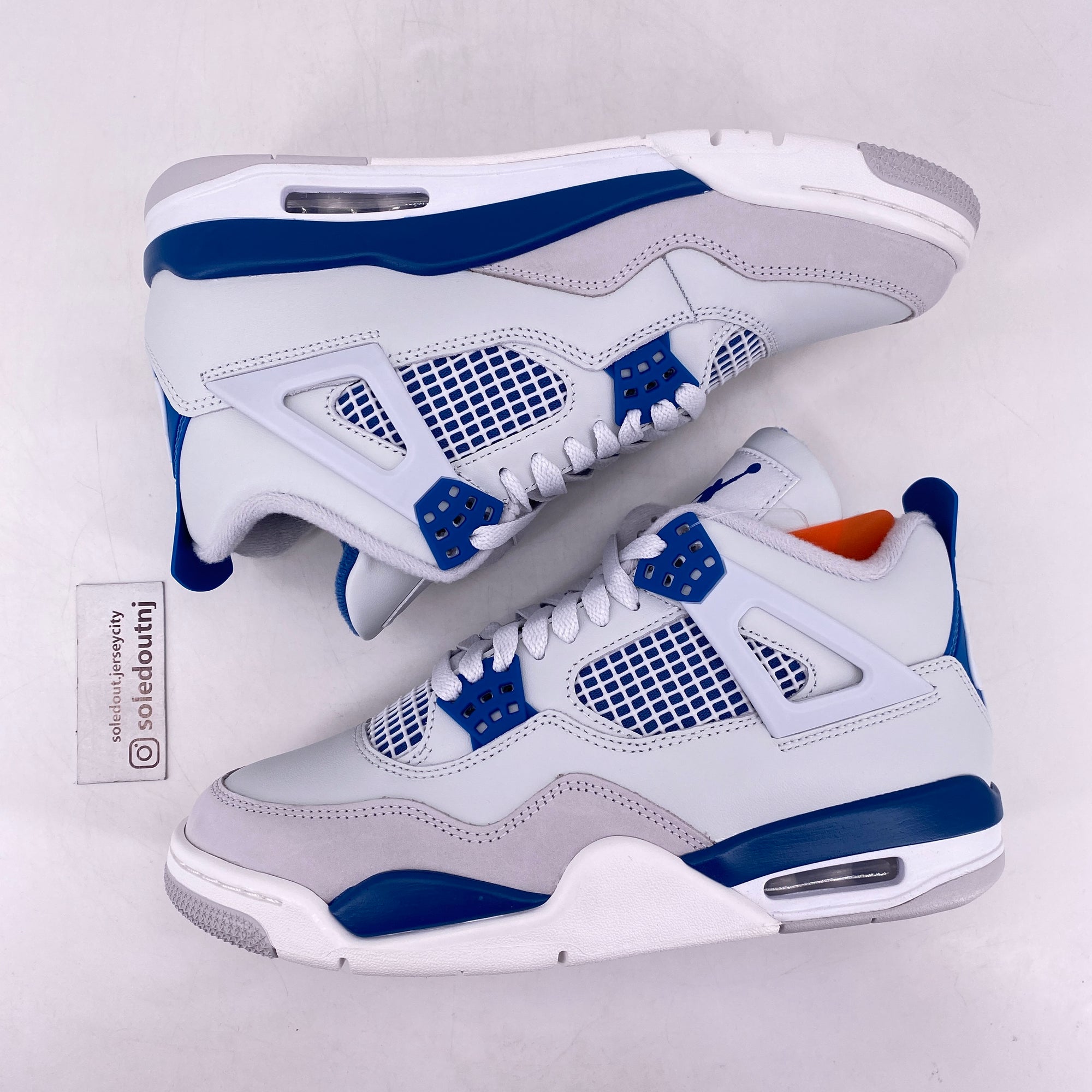 Air Jordan 4 Retro &quot;Military Blue&quot; 2024 New Size 8