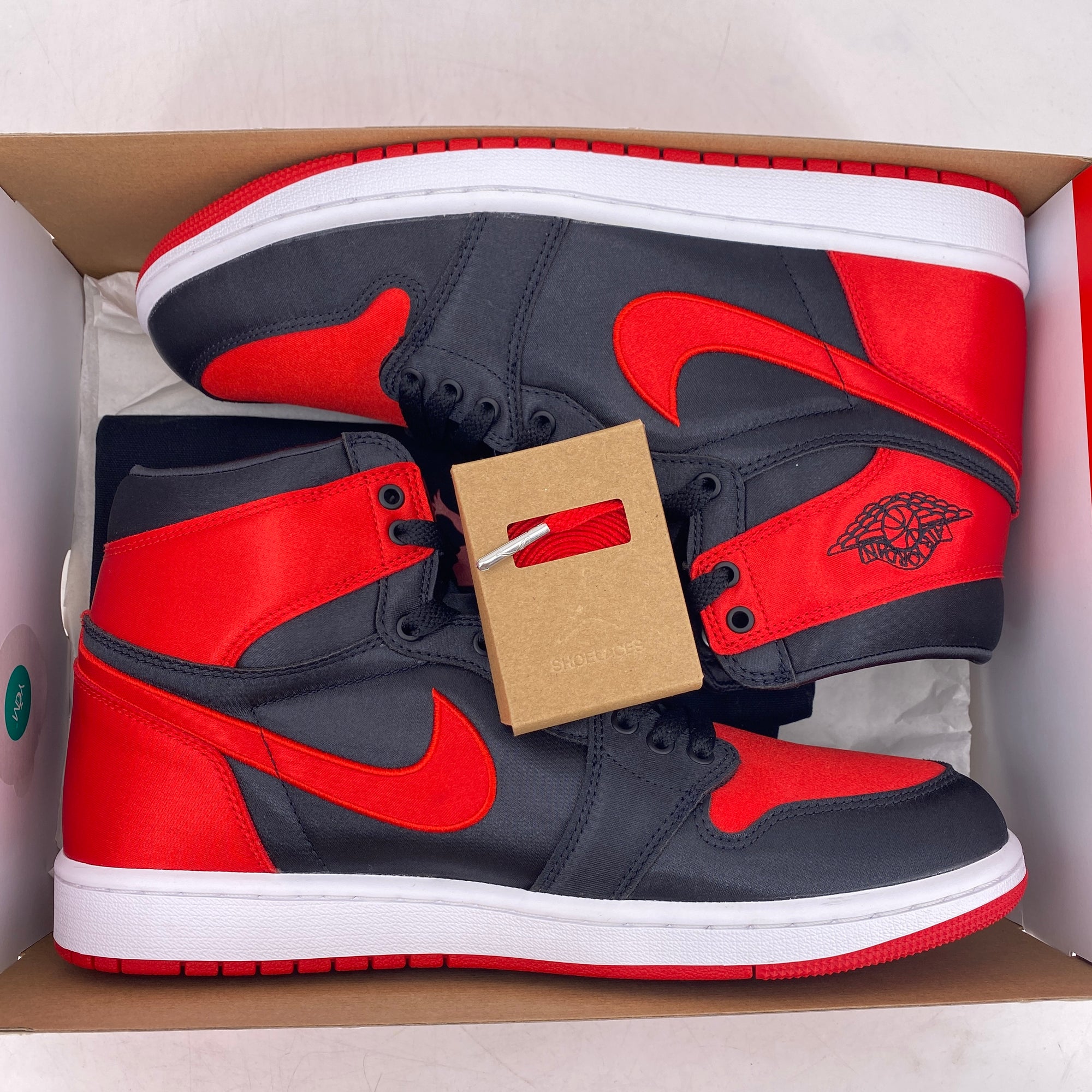 Air Jordan (W) 1 Retro High OG &quot;Satin Bred&quot; 2023 New Size 11.5W