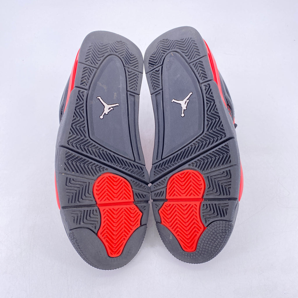 Air Jordan 4 Retro "Red Thunder" 2022 Used Size 8.5