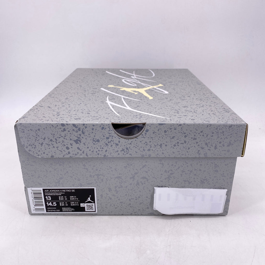 Air Jordan 4 Retro "Photon Dust" 2023 New Size 13