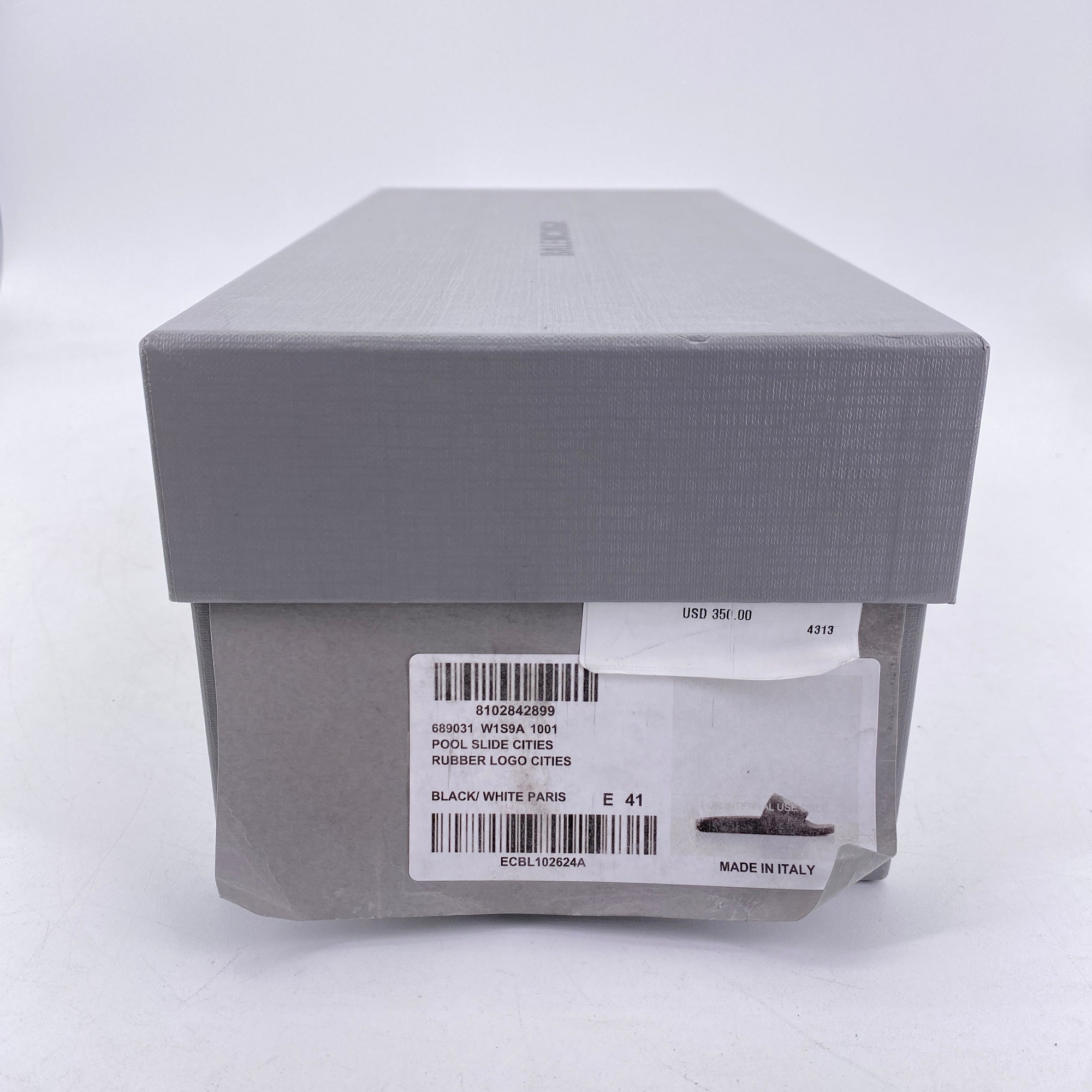 Balenciaga Slide &quot;Paris&quot;  New Size 41
