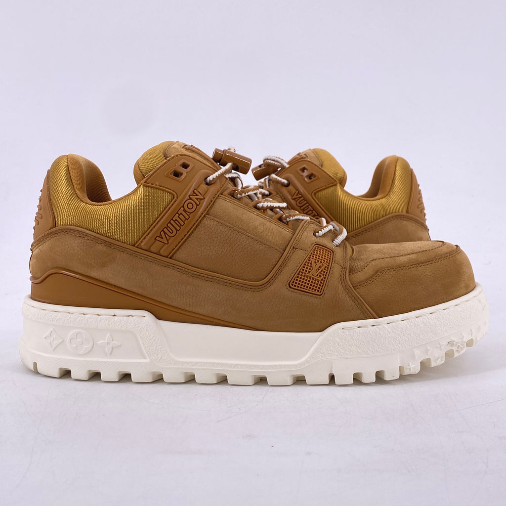 Louis Vuitton Trainer Maxi "Beige Nubuck"  Used Size 8LV