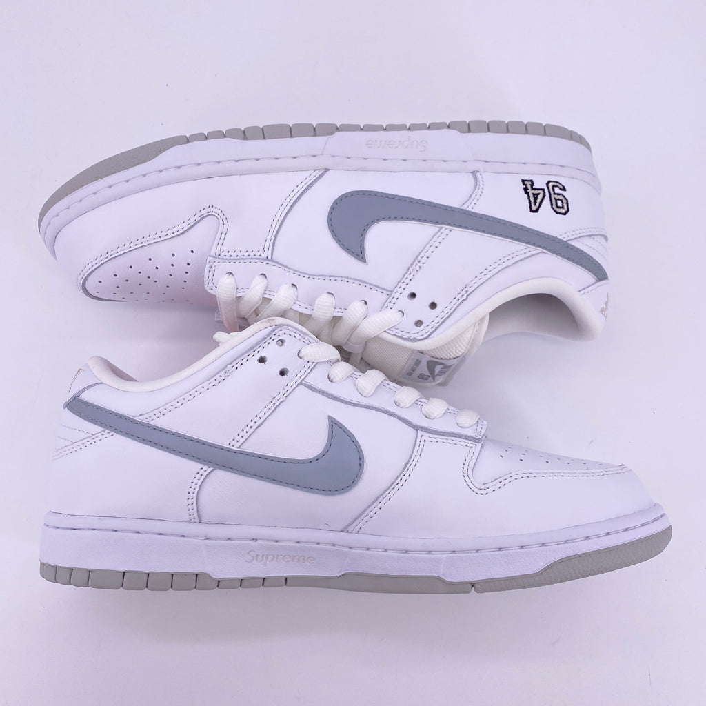 Nike SB Dunk Low "Supreme 94 White" 2025 New Size 9.5