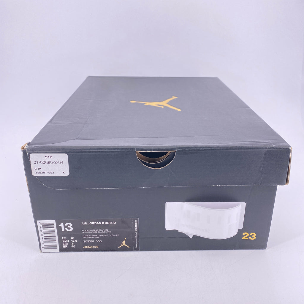 Air Jordan 8 Retro "Chrome" 2015 Used Size 13