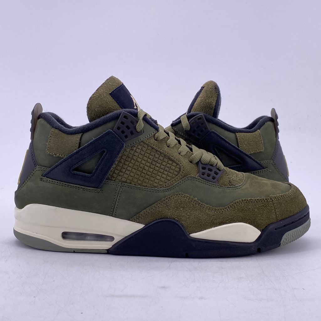 Air Jordan 4 Retro SE Craft "Medium Olive" 2023 Used Size 12