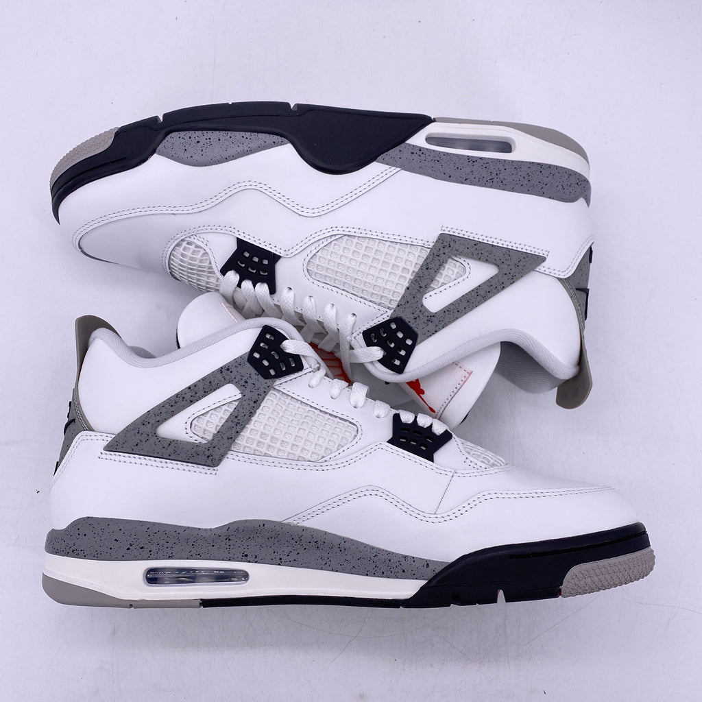 Air Jordan 4 Retro "White Cement" 2025 New Size 13