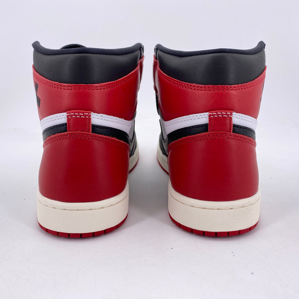 Air Jordan 1 Retro High OG "Black Toe Reimagined" 2025 New Size 9