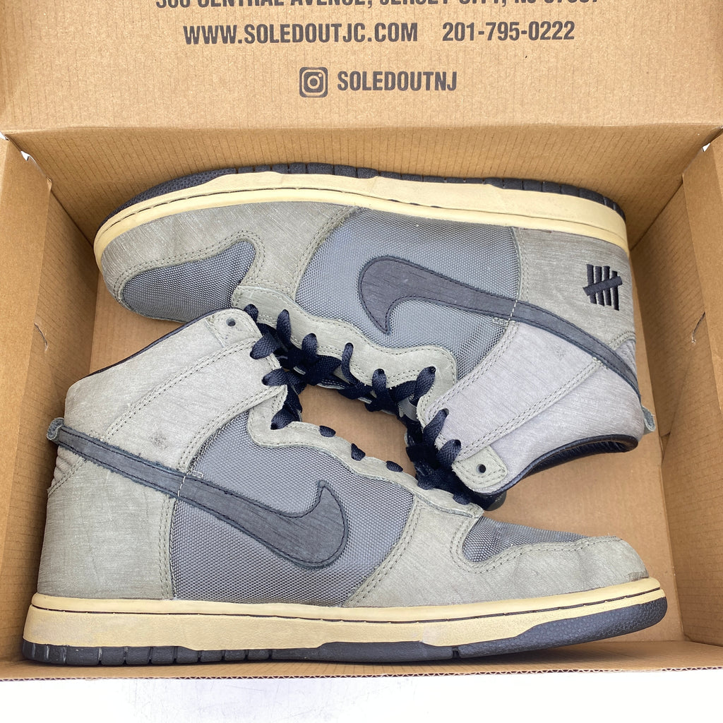 Nike Dunk High "Undftd Ballistic Green" 2013 Used Size 8.5