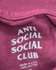 ASSC T-Shirt "LOGO" Maroon New Size XL