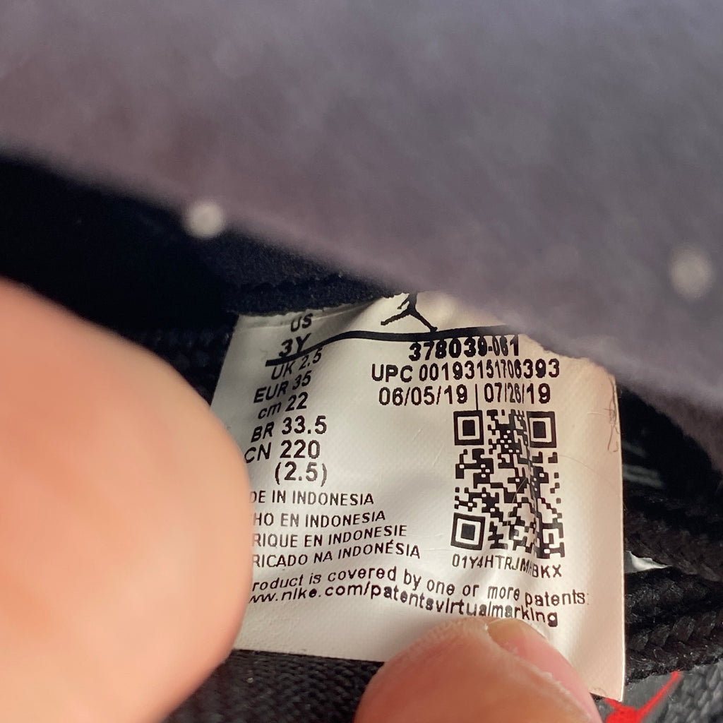 Air Jordan (GS) 11 Retro "Bred" 2019 New Size 3Y