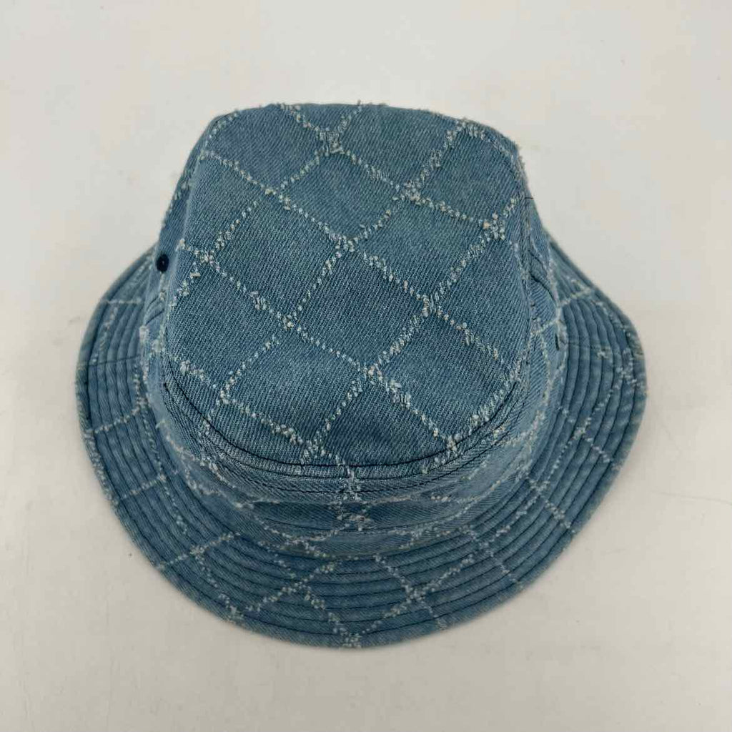 Supreme Bucket Hat "PUNCHED DENIM" Used Blue Size S/M