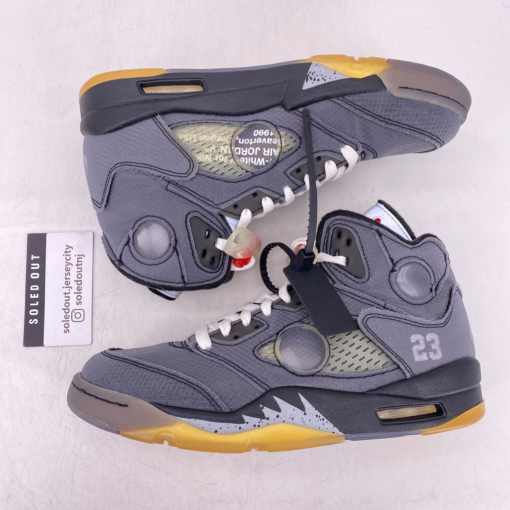 Air Jordan 5 Retro "Ow Black" 2020 New Size 8