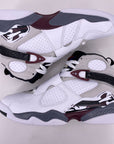 Air Jordan (W) 8 Retro "White Burgundy" 2020 New Size 8W