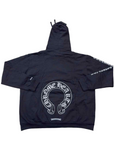 Chrome Hearts Hoodie "GLITTER" Black New Size 2XL