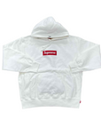 Supreme Hoodie "BOX LOGO" White New Size M