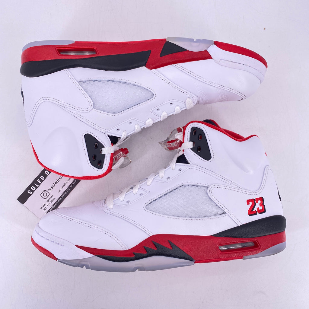 Air Jordan 5 Retro "Fire Red Black Tongue" 2025 Used Size 11.5