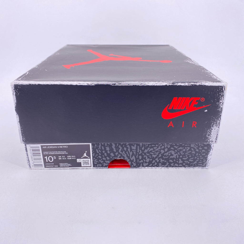 Air Jordan 3 Retro "White Cement Reimagined" 2023 New Size 10.5
