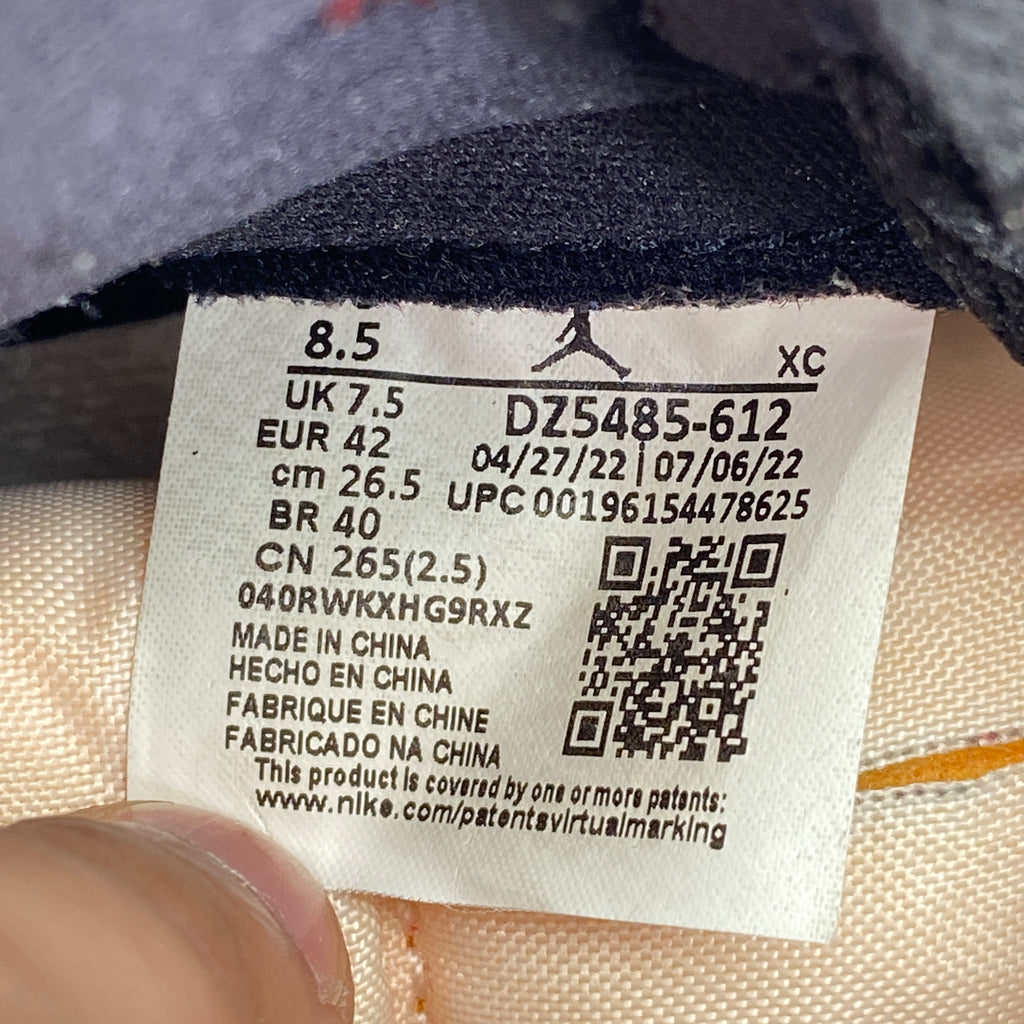 Air Jordan 1 Retro High OG "Lost And Found" 2022 Used Size 8.5
