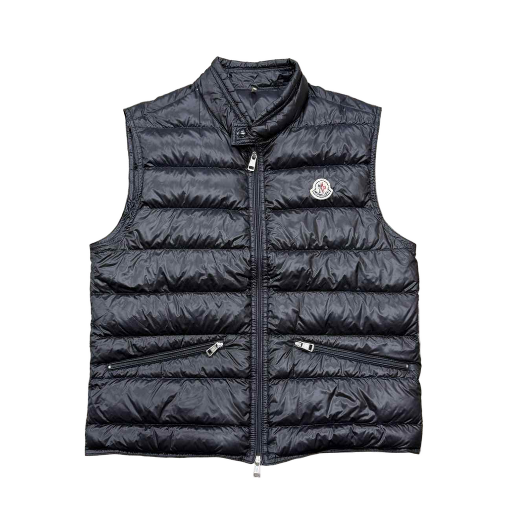 Moncler Vest "GUI GILET" Black Used Size 2