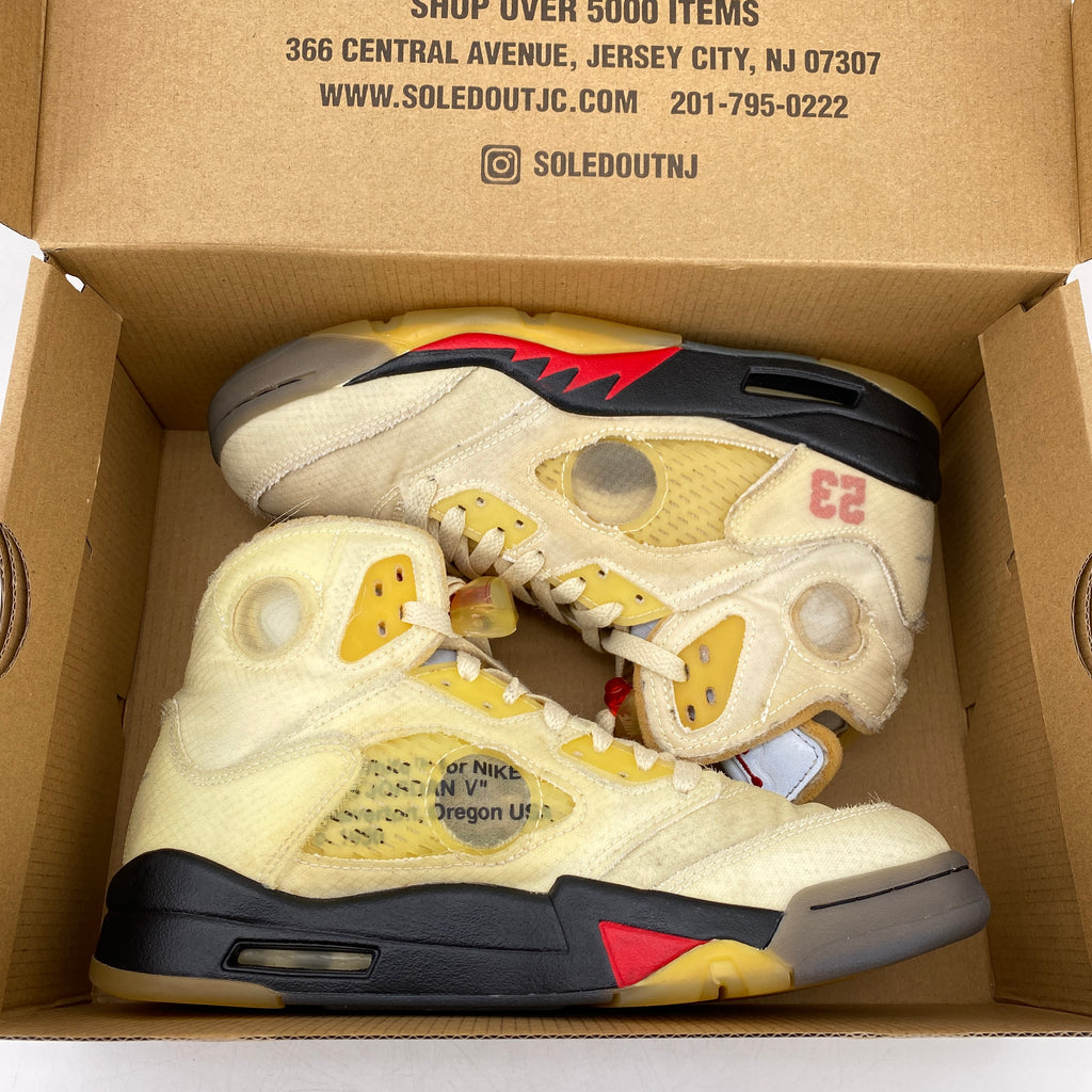 Air Jordan 5 Retro "Ow Sail" 2020 Used Size 7