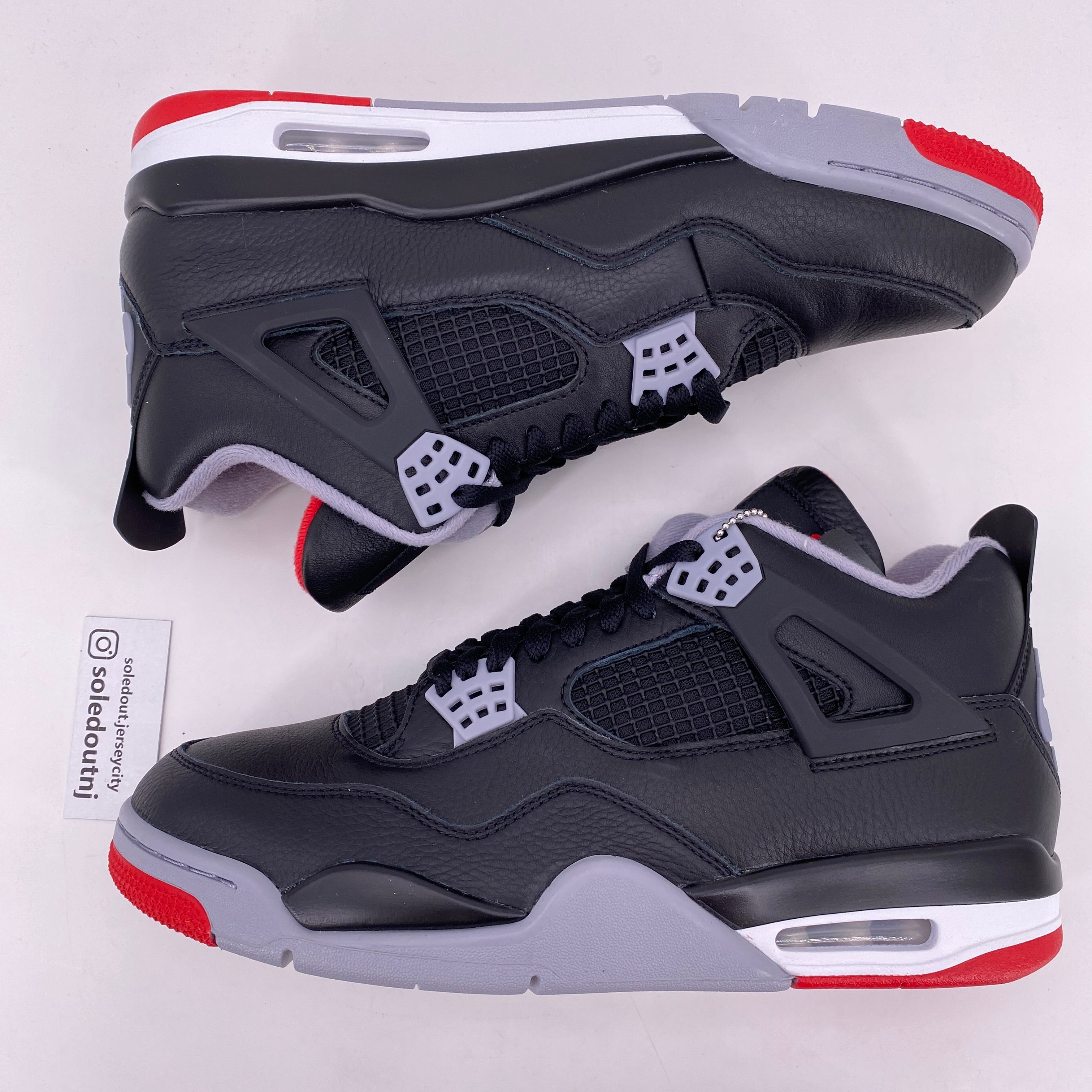 Air Jordan 4 Retro &quot;Bred Reimagined&quot; 2024 New Size 11