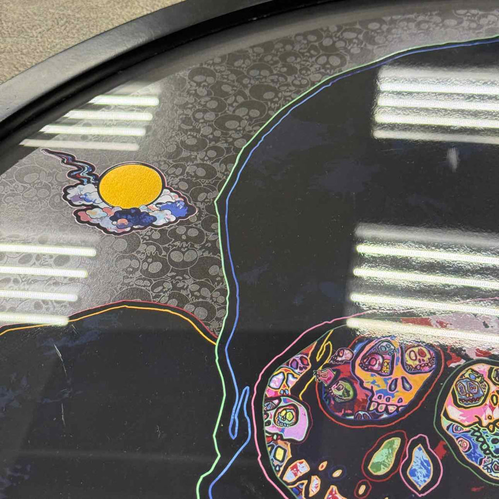 Takashi Murakami Print "THE MOON OVER THE RUINED CASTLE" Used