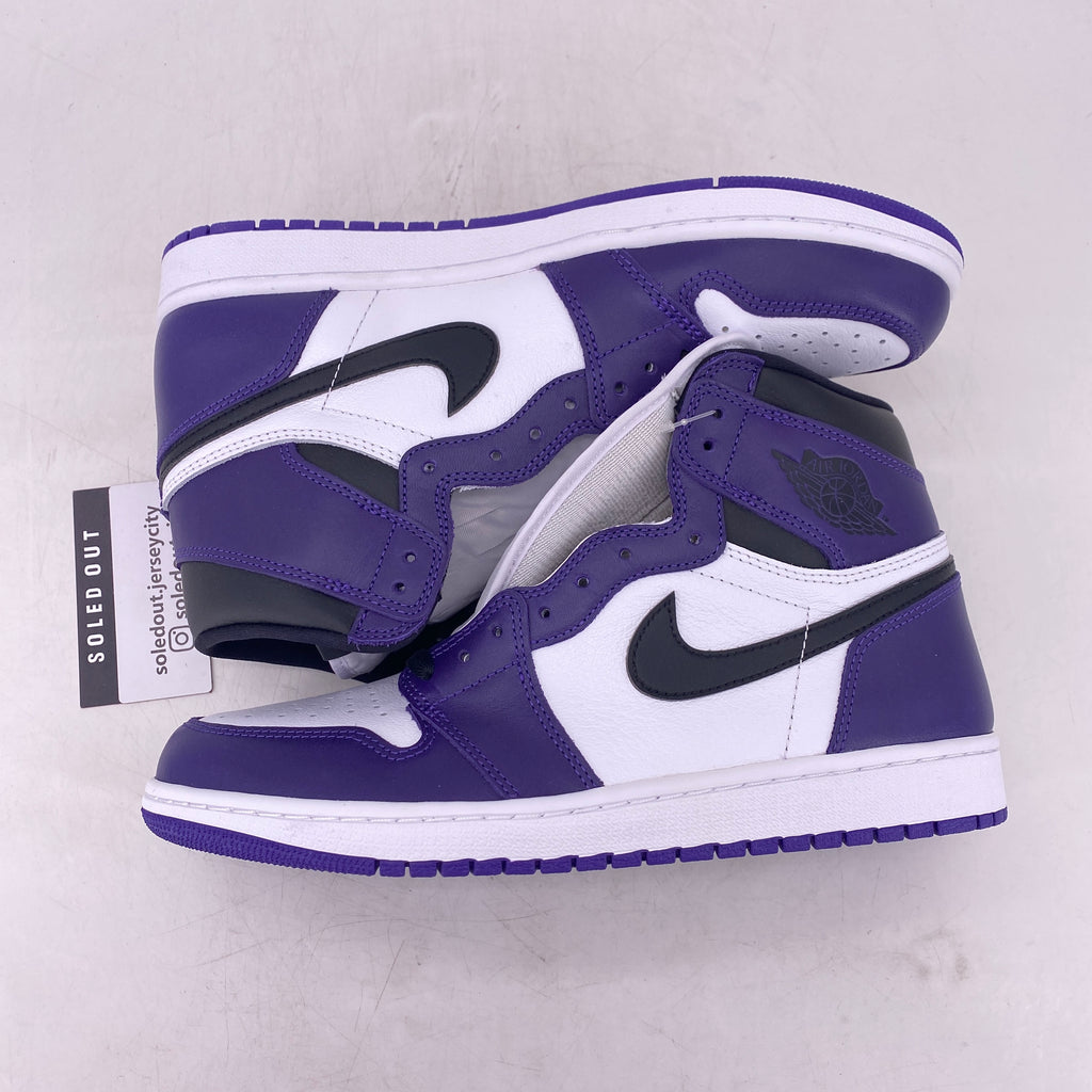 Air Jordan 1 Retro High OG "Court Purple 2.0" 2020 New Size 10