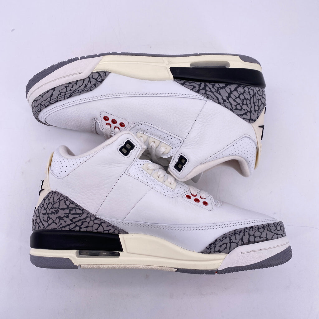 Air Jordan (GS) 3 Retro "White Cement Reimagined" 2023 New Size 6.5Y